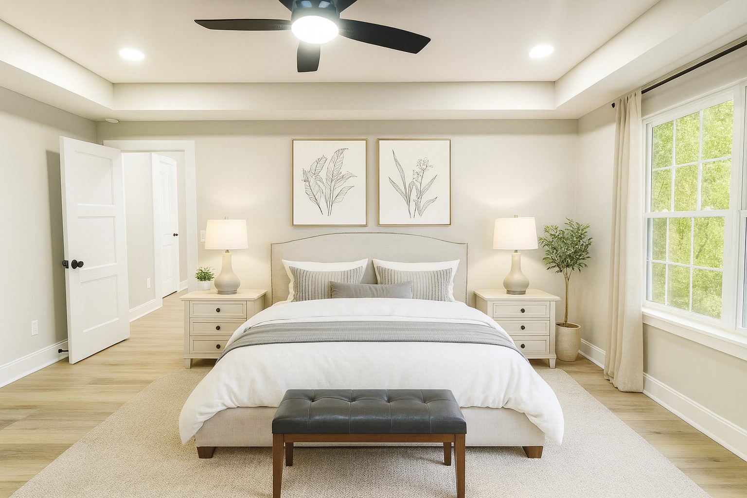 The Adrian floor plan by Southaven Homes: primary bedroom