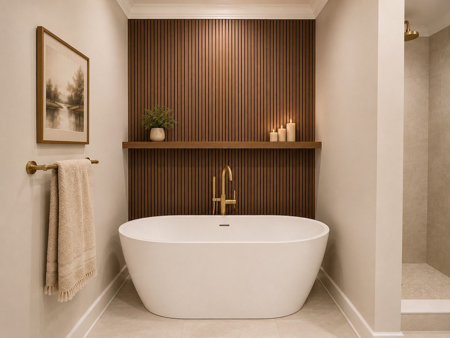 The Laura floor plan by Southaven Homes: soaking tub