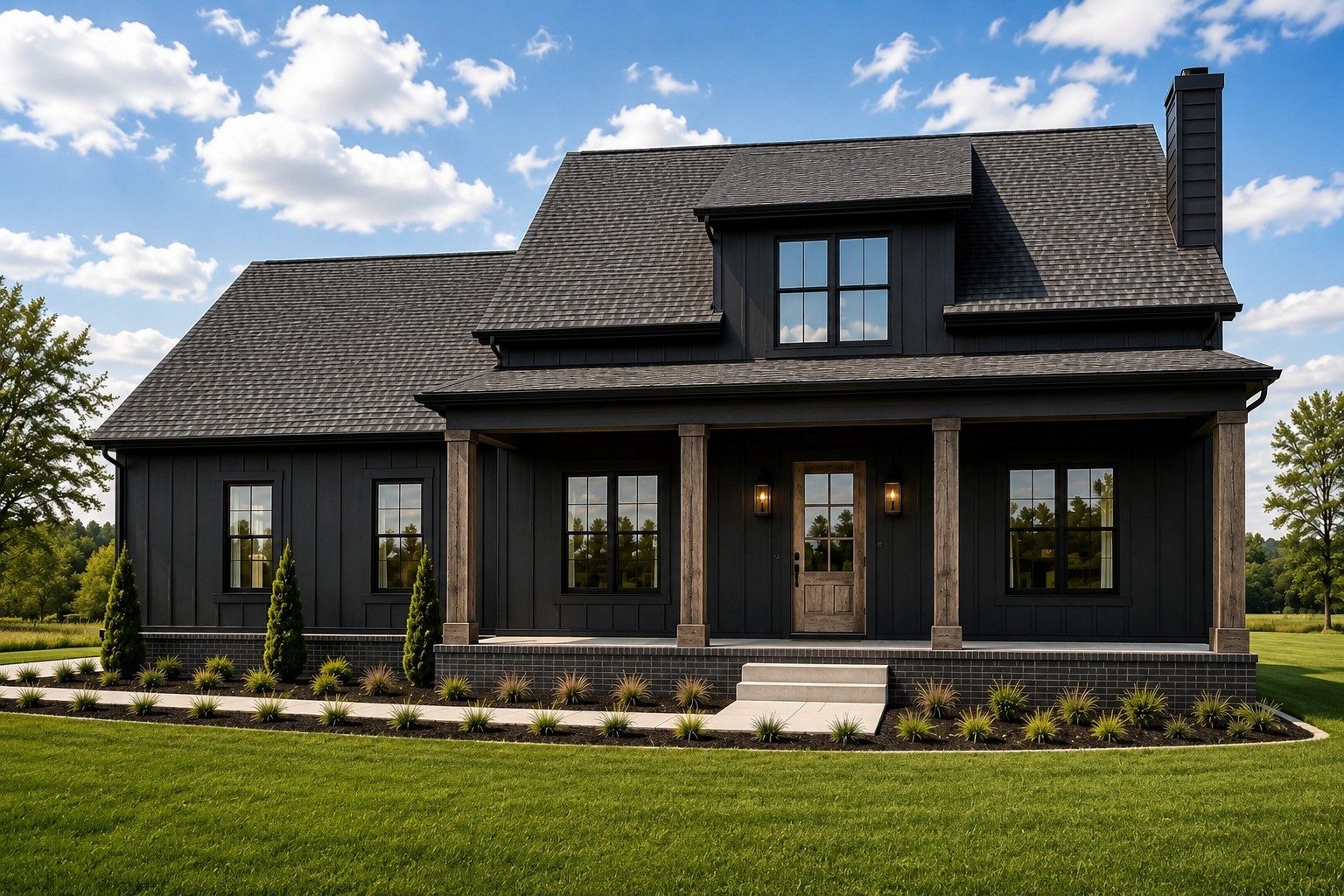 The Laura floor plan by Southaven Homes: front exterior front exterior