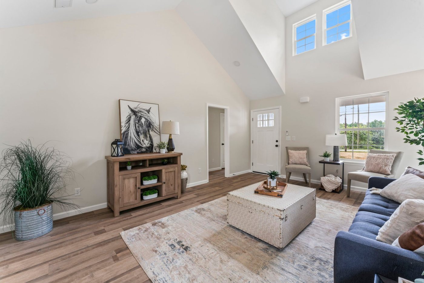 The Cedar Ridge floor plan by Southaven Homes: living room