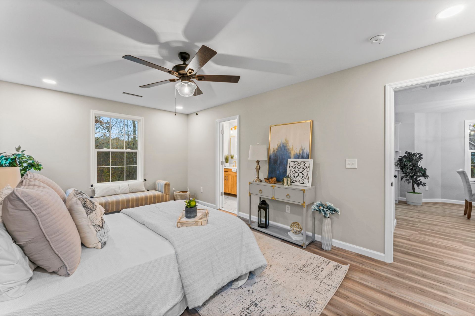 The Cedar Ridge floor plan by Southaven Homes: primary bedroom