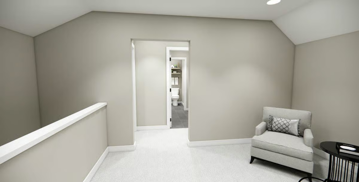 The Hidden Valley floor plan by Southaven Homes: bonus room