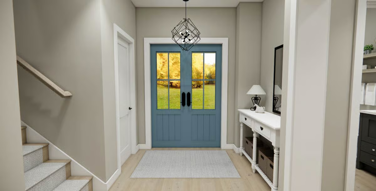 The Hidden Valley floor plan by Southaven Homes: foyer