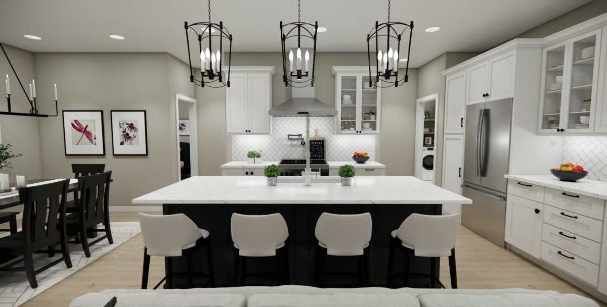 The Hidden Valley floor plan by Southaven Homes: kitchen