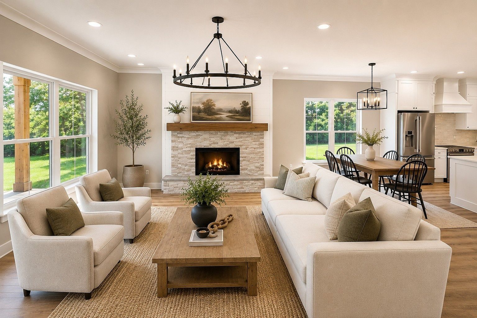 1021 Ridgecrest Dr, Lot 1, Dickson: living room