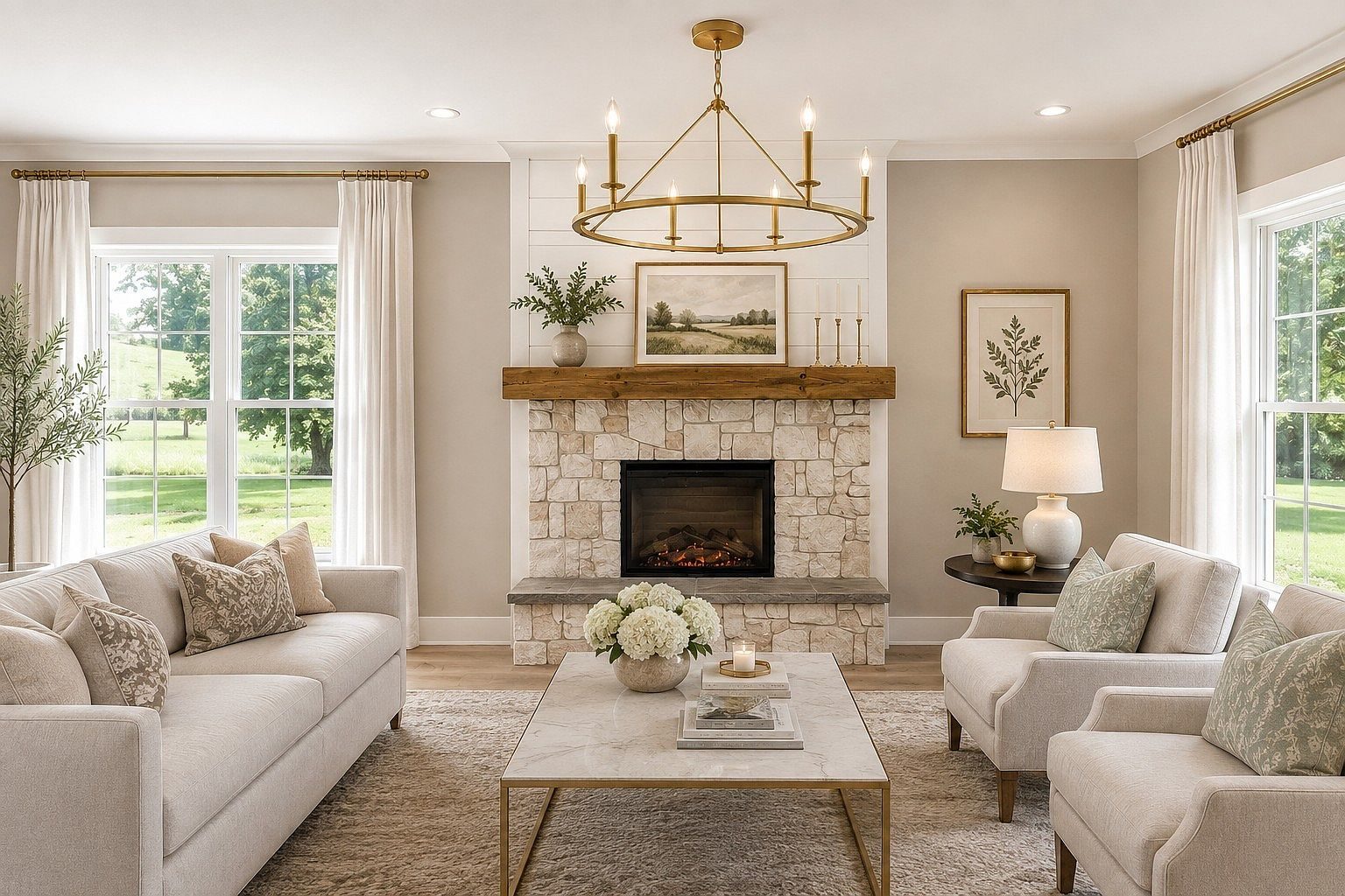 1023 Ridgecrest Dr, Lot 2, Dickson: living room