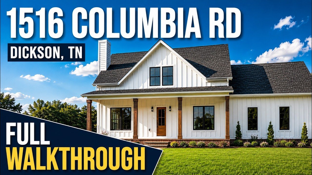 Video tour of 1516 Columbia Rd, Lot 1